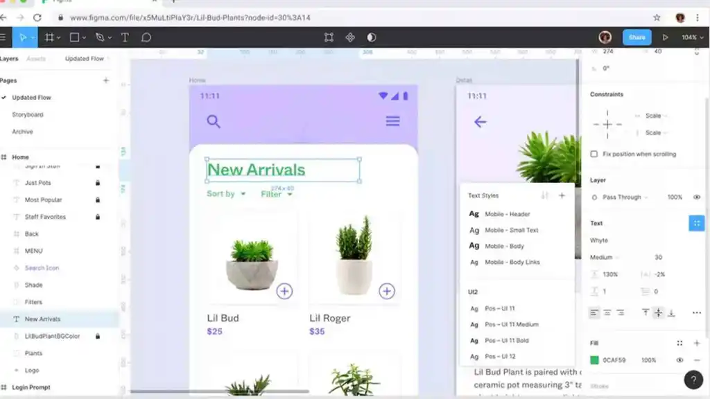 diseñar web con Figma