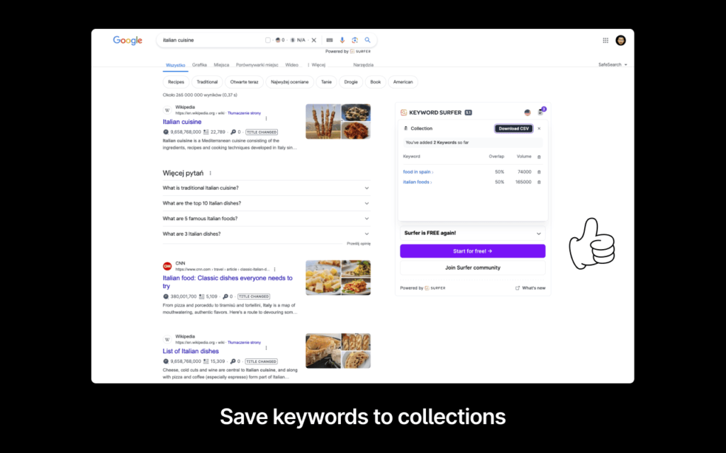 Extensión SEO gratuita para Google Chrome