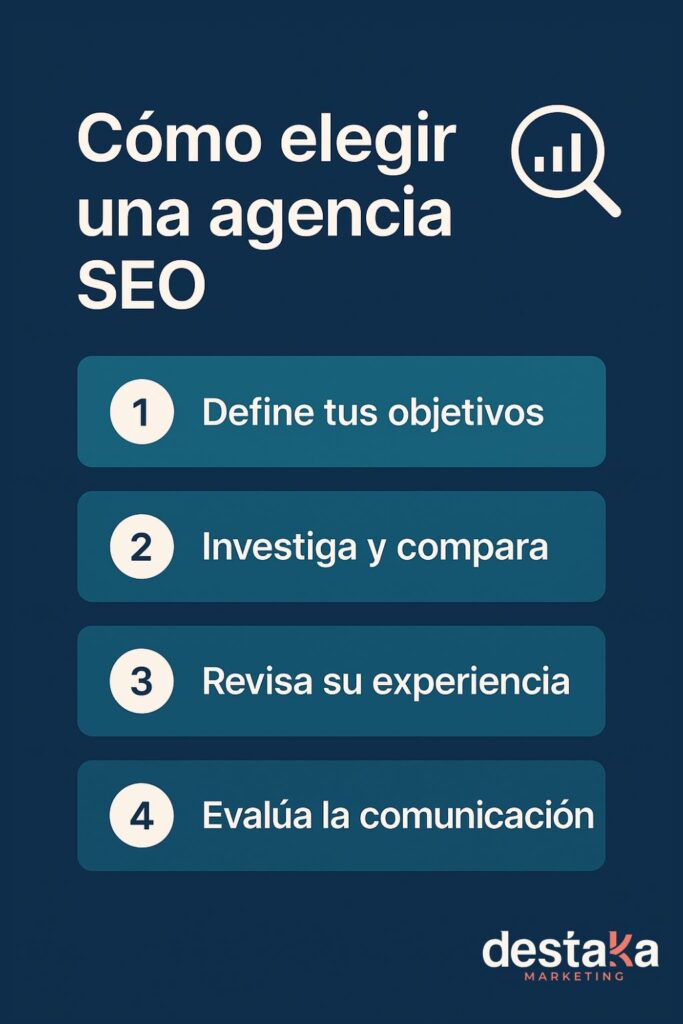 como elegir una agencia SEO